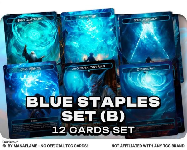 Blue Staples Set (B)