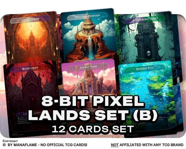 8-Bit Pixel Lands Set (B)