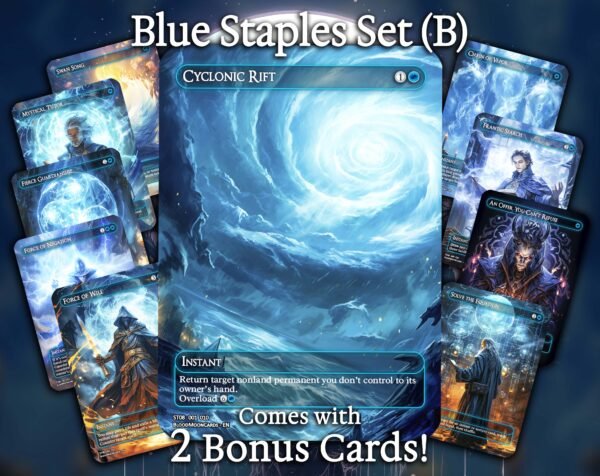 Blue Staples Set (B)