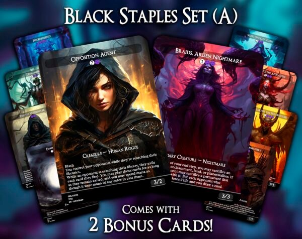 Black Staples Set (A)