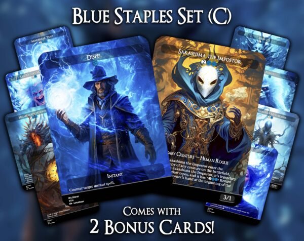 Blue Staples Set (C)