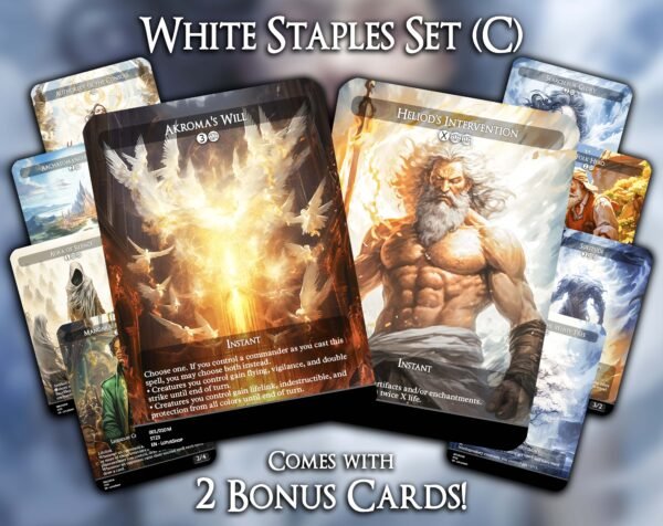 White Staples Set (C)