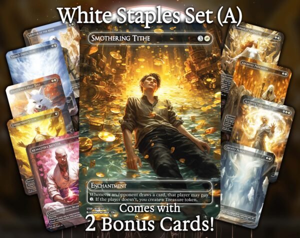 White Staples Set (A)