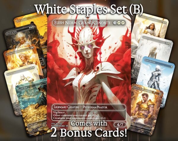 White Staples Set (B)