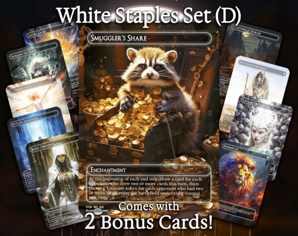 White Staples Set (D)