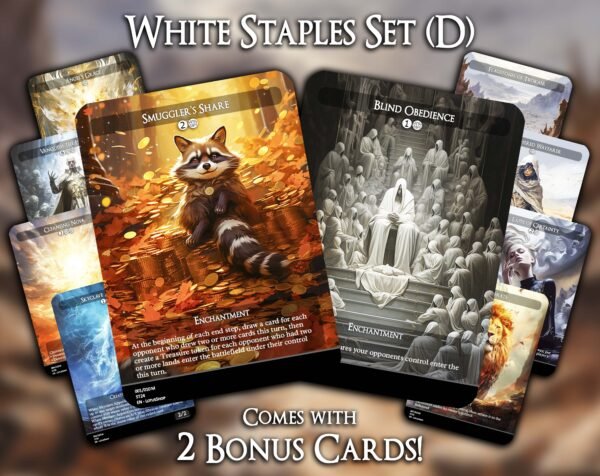 White Staples Set (D)