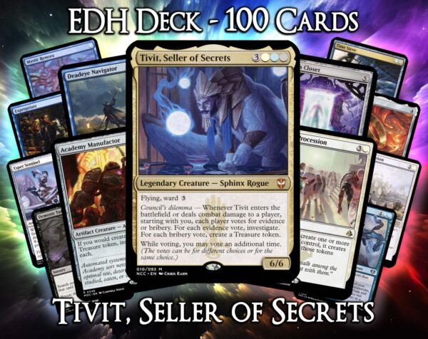 Tivit, Seller of Secrets EDH