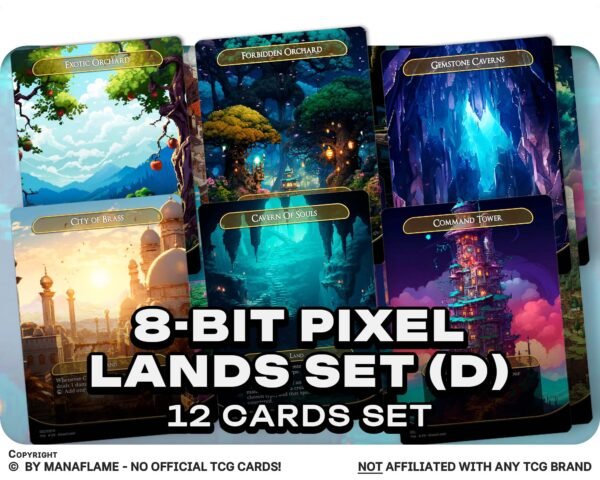 8-Bit Pixel Lands Set (D)