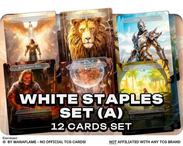 White Staples Set (A)