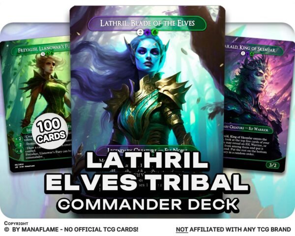 Lathril Elves Tribal EDH Deck