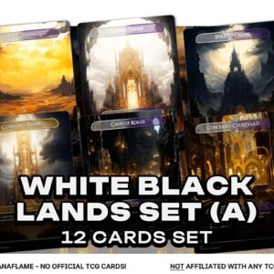White Black Lands Set (A)