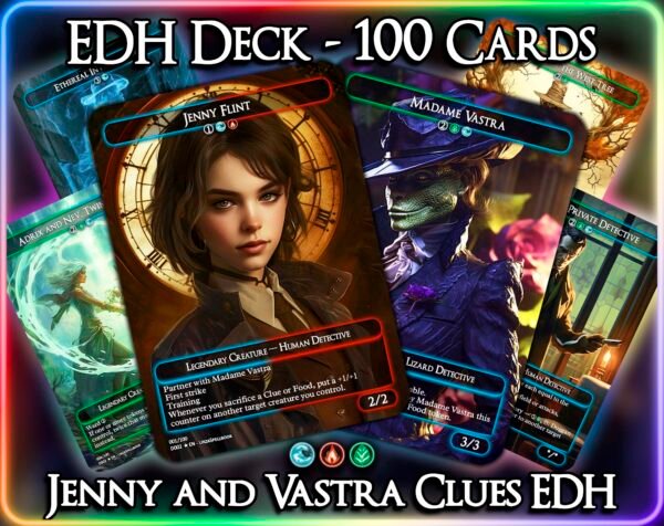 Jenny and Vastra Clues EDH Deck