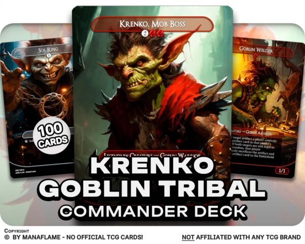 Krenko Goblin Tribal EDH Deck