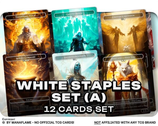 White Staples Set (A)