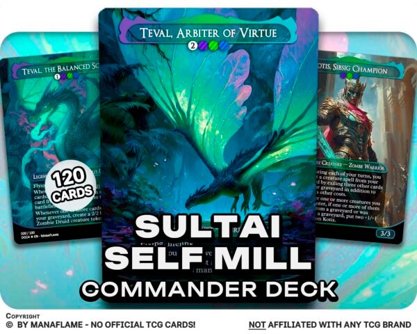 Teval Sultai Self Mill EDH