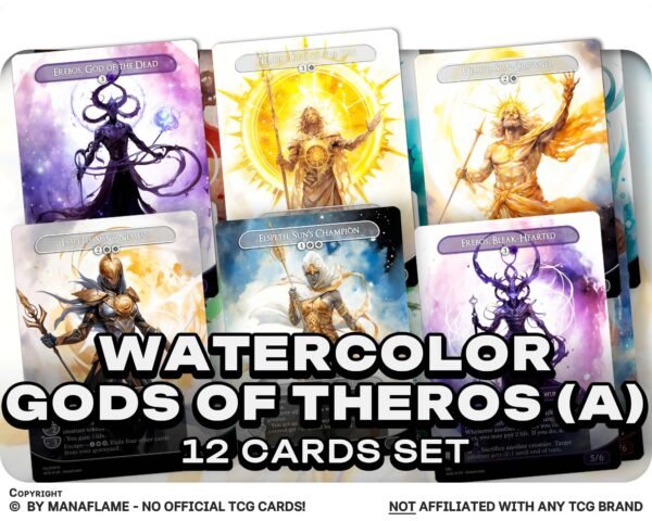 Watercolor Gods of Theros (A)