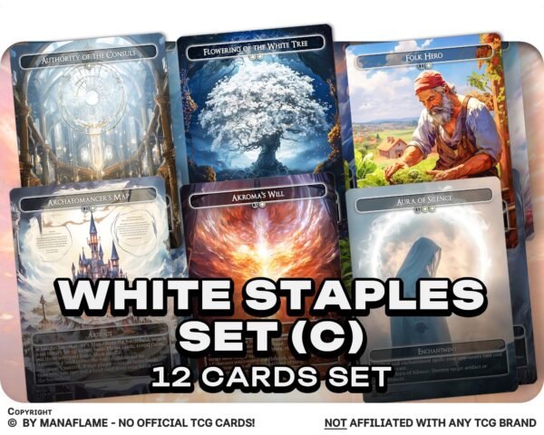 White Staples Set (C)