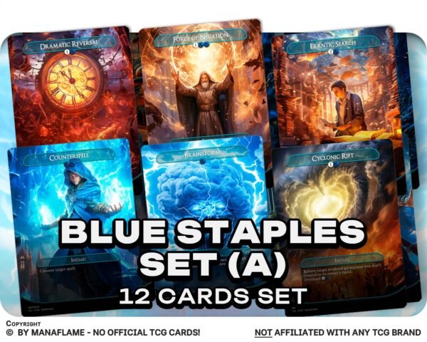 Blue Staples Set (A)