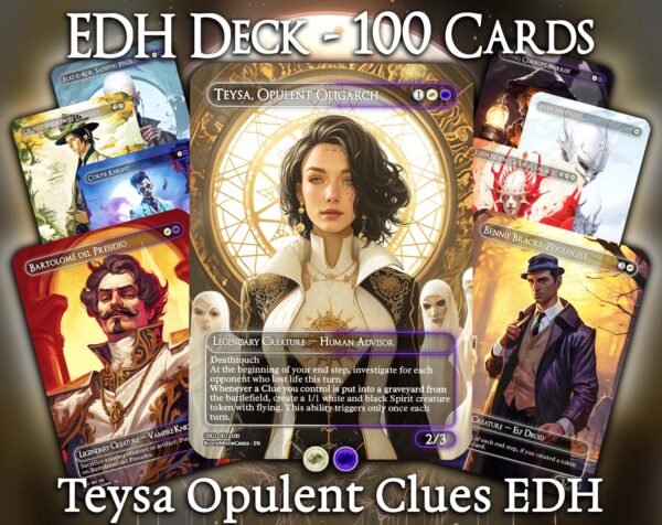 Teysa Opulent Clues EDH Deck