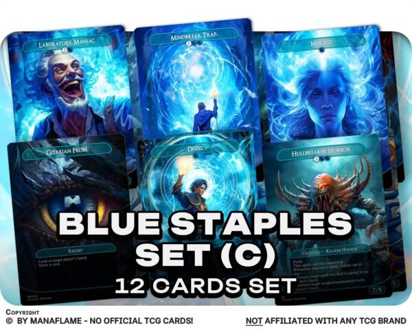 Blue Staples Set (C)