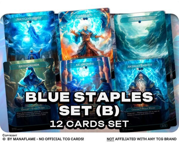 Blue Staples Set (B)