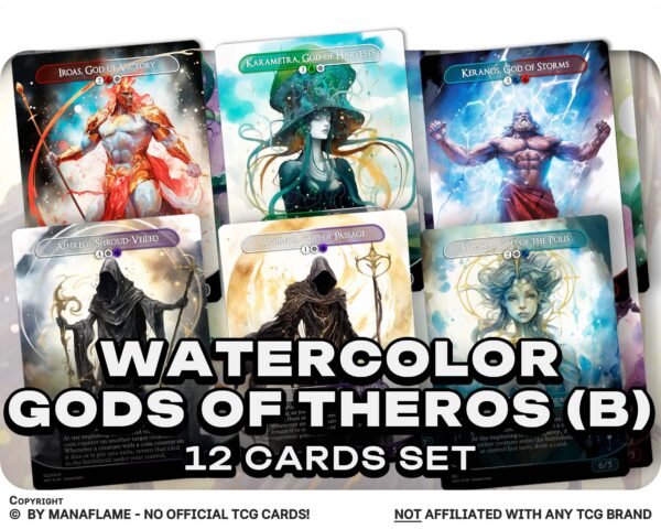 Watercolor Gods of Theros (B)