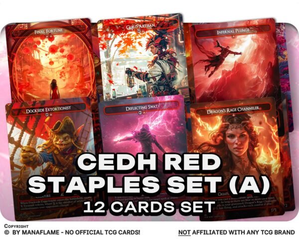 cEDH Red Staples Set (A)