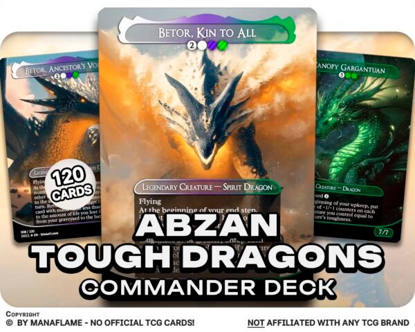 Betor Abzan Tough Dragons EDH