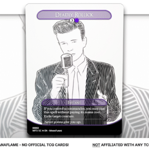 Deadly Rollick Rickroll Drawing Style