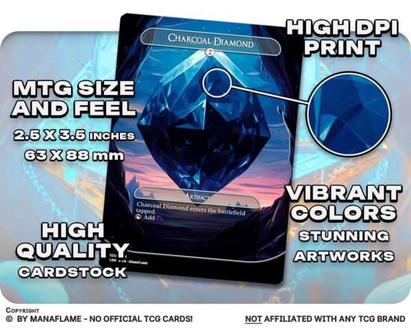 Blue Black Mana Rocks Set (A) - Image 2