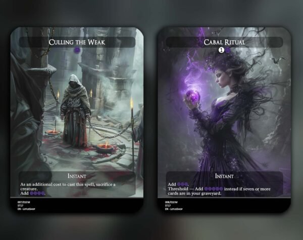 cEDH Black Staples Set (A) - Image 7