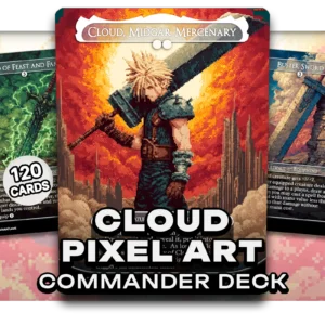 Cloud Pixel Art Equipments EDH