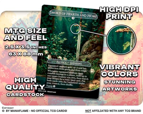 Cloud Pixel Art Equipments EDH - Image 2