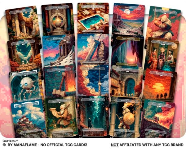 Cloud Pixel Art Equipments EDH - Image 4