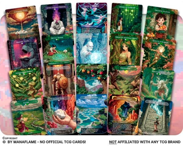 Terra Pixel Art Enchantress EDH - Image 5